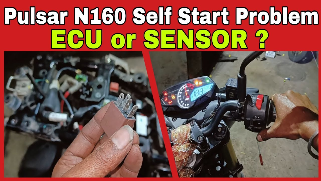 Pulsar N160 Self Start Problem | N160 Self Not Working | 