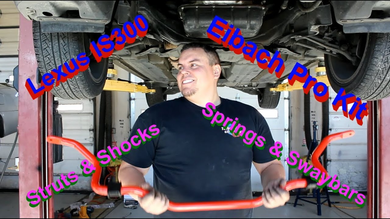 Lexus is300 Struts, Springs and Swaybars Step by Step Install