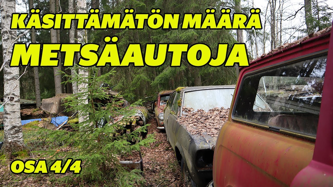 Autio maatila & Hylättyjen autojen hautausmaa !