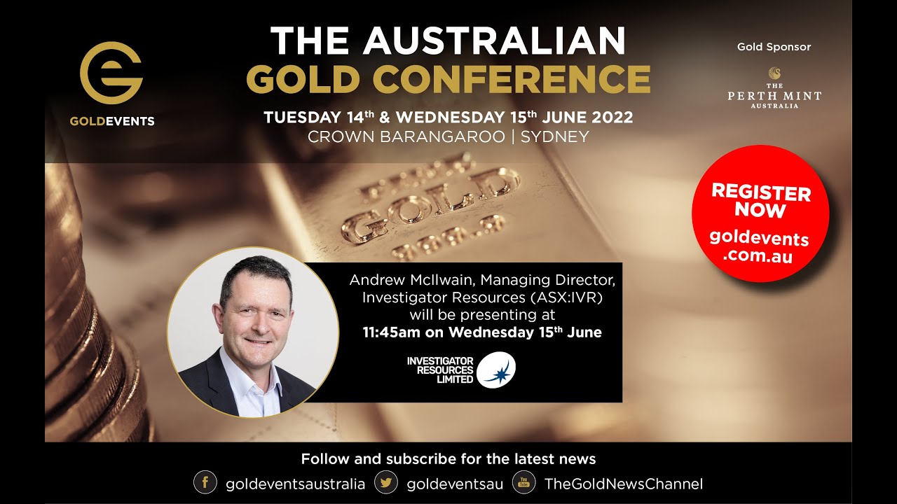 Andrew McIIwain, Managing Director, Investigator Resources (ASX:IVR) High Grade silver at IVR