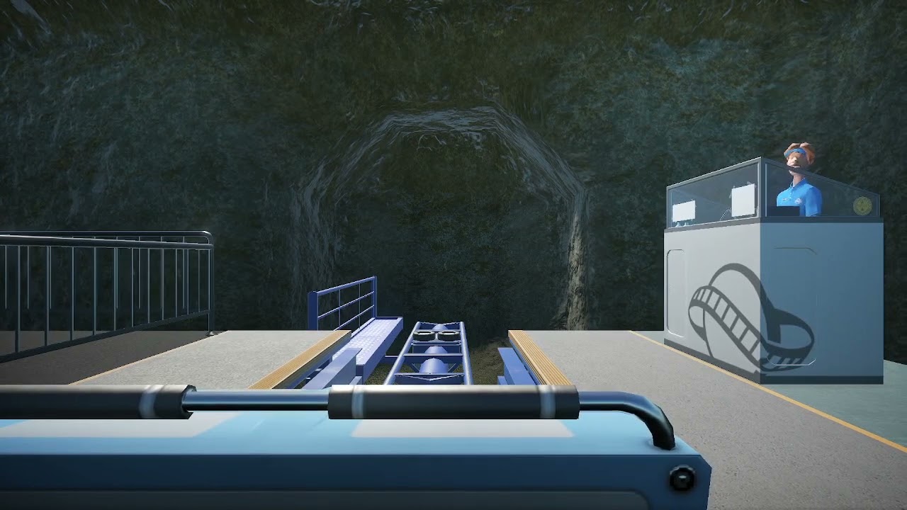 Mr Freeze Reverse Blast Front Row POV (Planet Coaster Recreation)