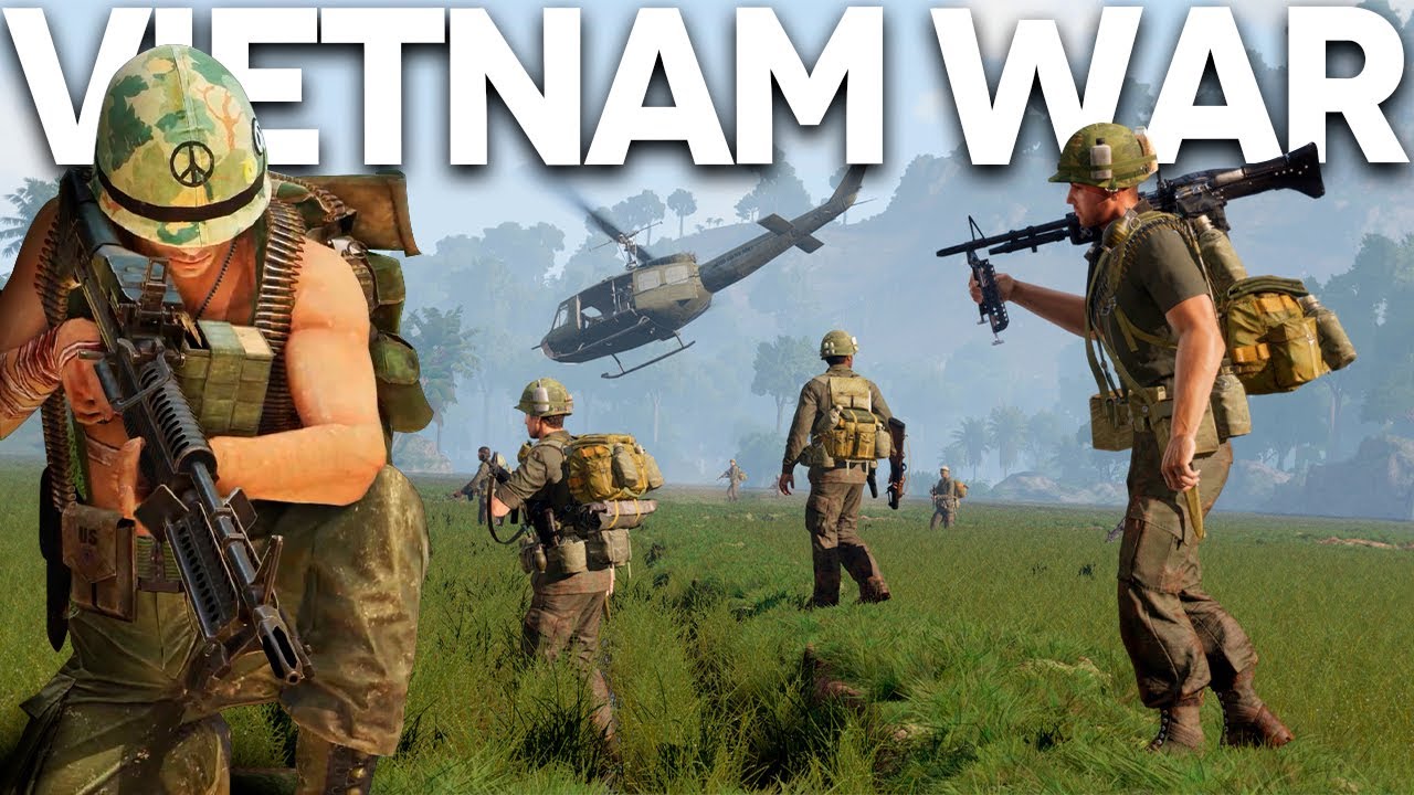 Sobrevivi a Enorme Guerra do Vietnã 24/7 com +100 Players no Arma Reforger (Filme)