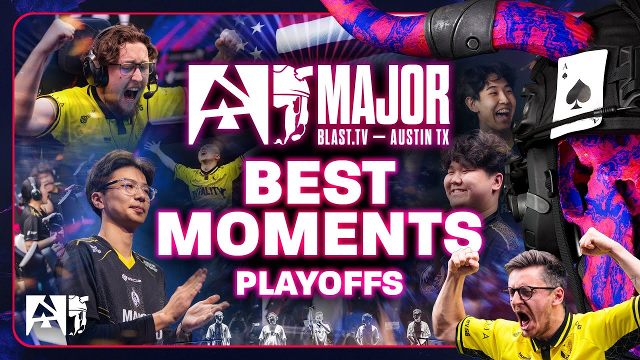 BEST MOMENTS of Playoffs | BLAST tv Austin Major 2025
