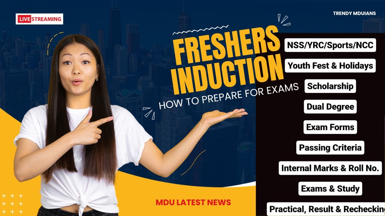 Most Important Video Especially For All Freshers Students by Trendy MDUians || MDU Latest News