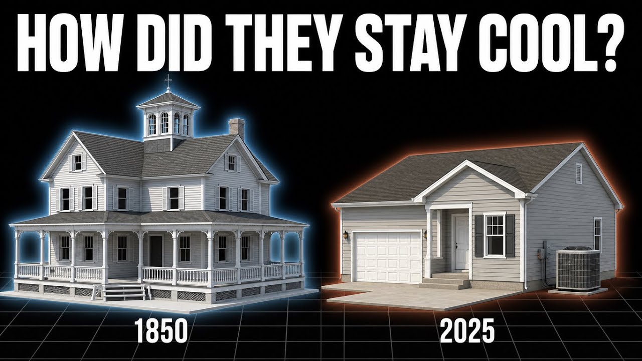 Why Old Farmhouses Stayed Cool Without AC - Why We Stopped Building Them Like This