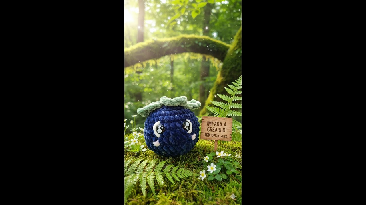 Il Mirtillo più KAWAII di YouTube 🫐💙 | Amigurumi Tutorial VIRAL
