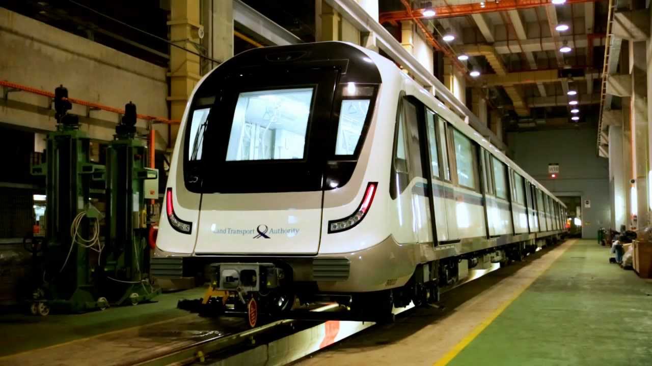Downtown Line Train is Coming!