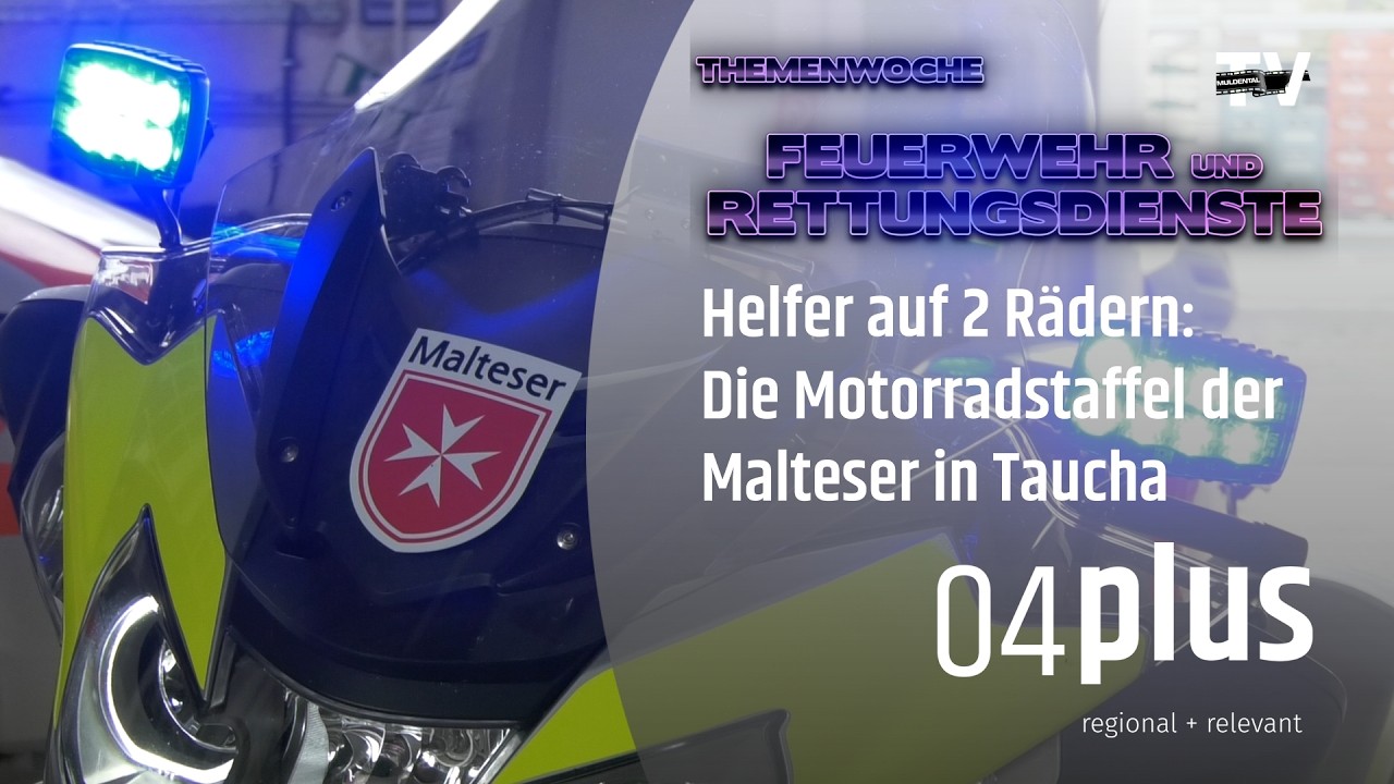 🚒 Kommunikation für den Katastrophenfall: Die Motorradstaffel der Malteser in Taucha