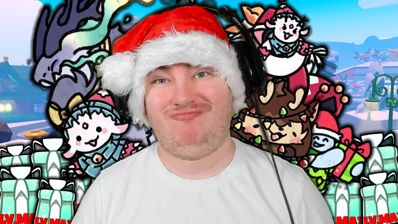 I Opened 100 MAX LEVEL GIFTS in Doodle World! (Christmas Event)
