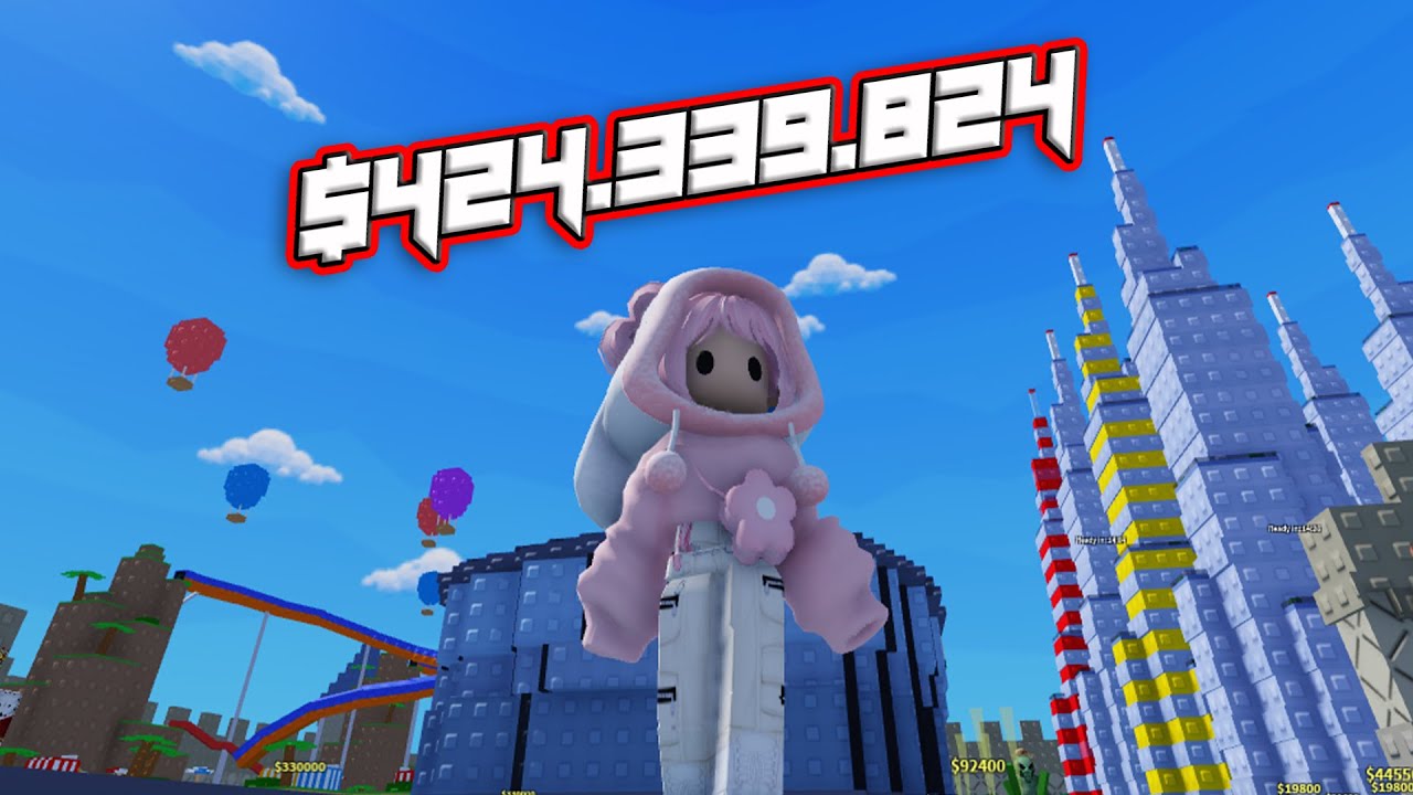 Made $424,339,824 In Roblox Grow A Business !