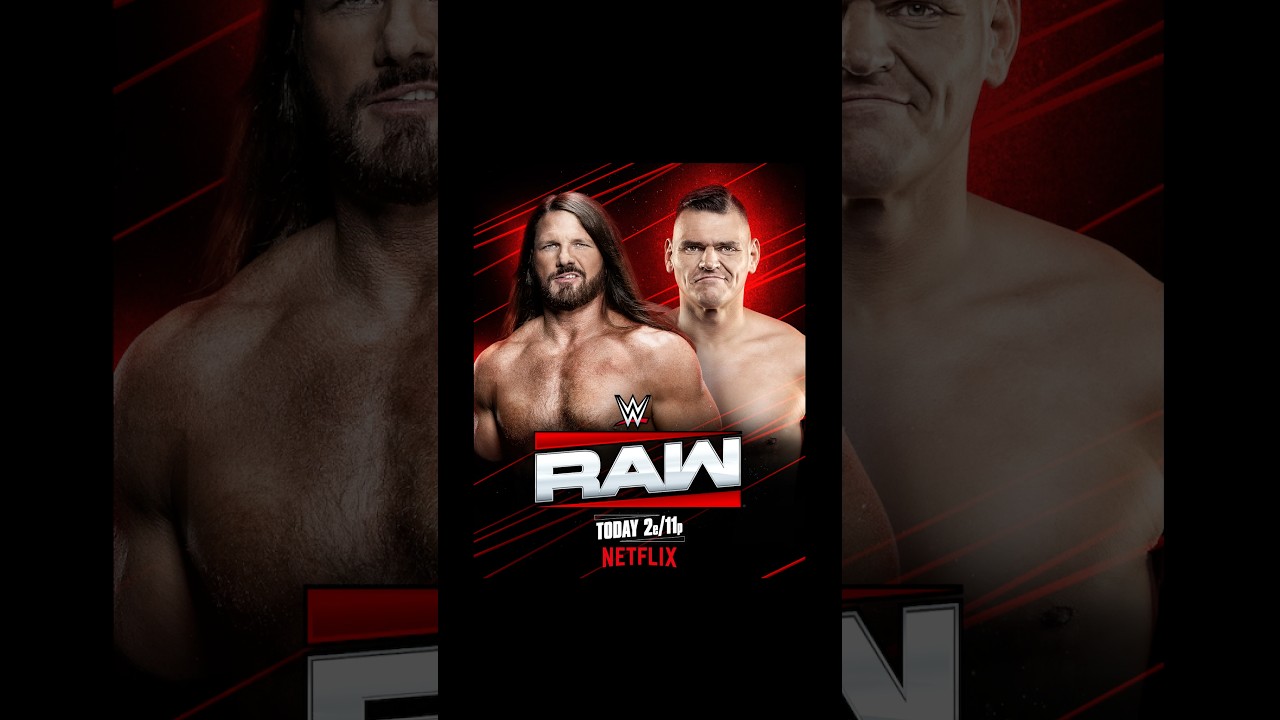 WWE Monday night raw live on Netflix from Germany 🇩🇪 today at 11 AM