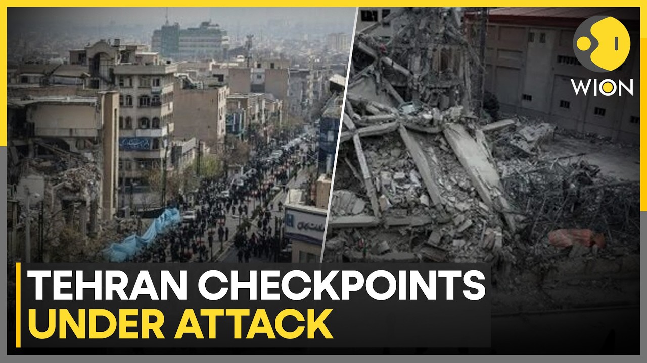 Israel-Iran War: Israel Hits Basij Force Checkpoints In Tehran | WION