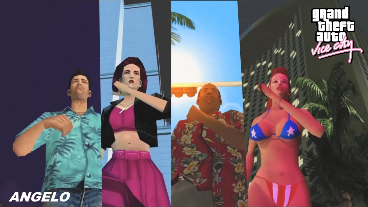 I Ran (So Far Away)  | A Flock of Seagulls [1982] (GTA Vice City Music Video by Angelo)