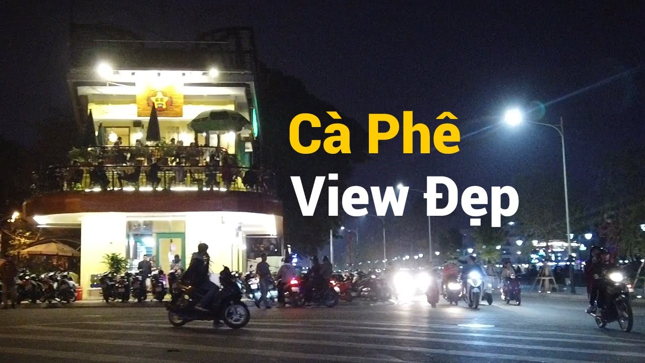 Check in Quán cà phê View đẹp ( Bắc Việt ) phố đi bộ sông Tam Bạc ở Hải Phòng