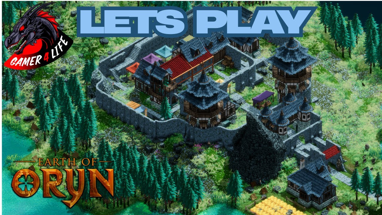 First Play Of Earth Of Oryn - Medieval City Builder Game