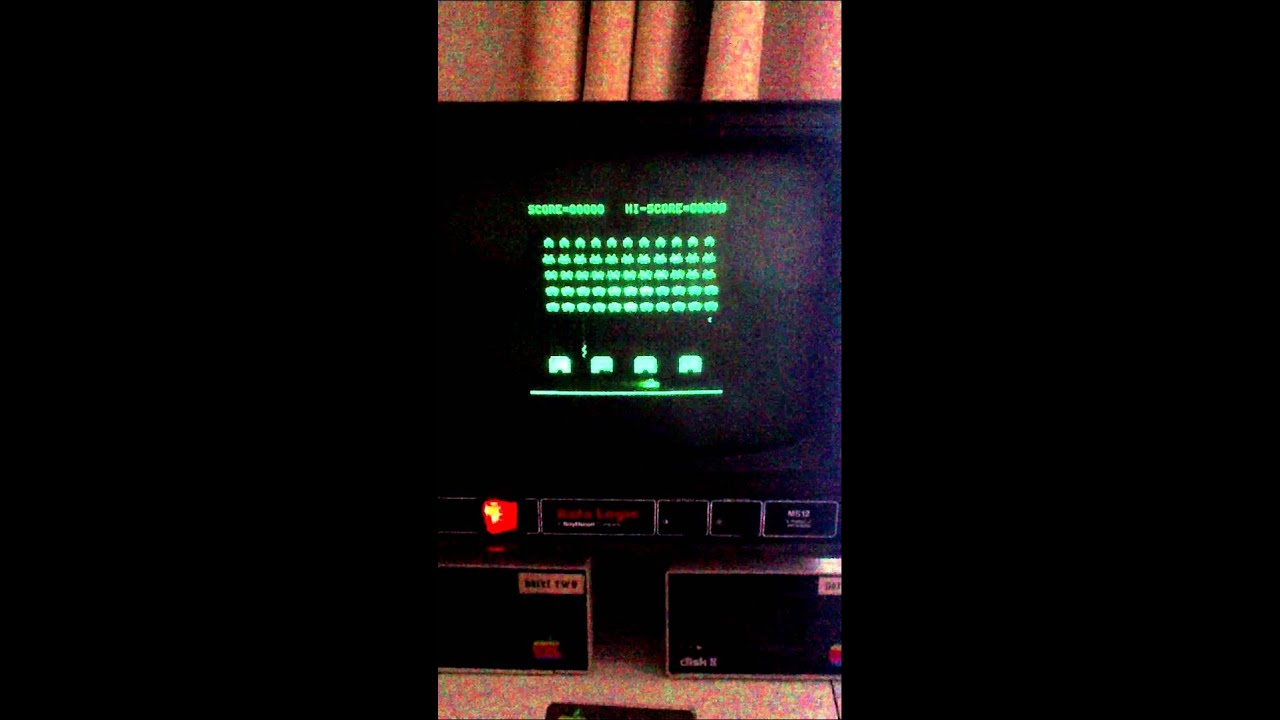 Apple invaders on Apple ii