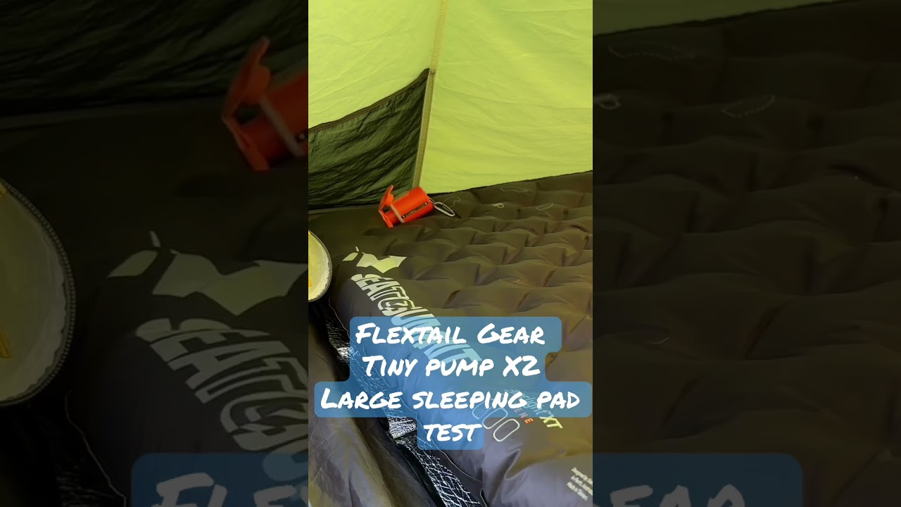 Flextail Gear Tiny Pump Speed Test #shorts #flextailgear