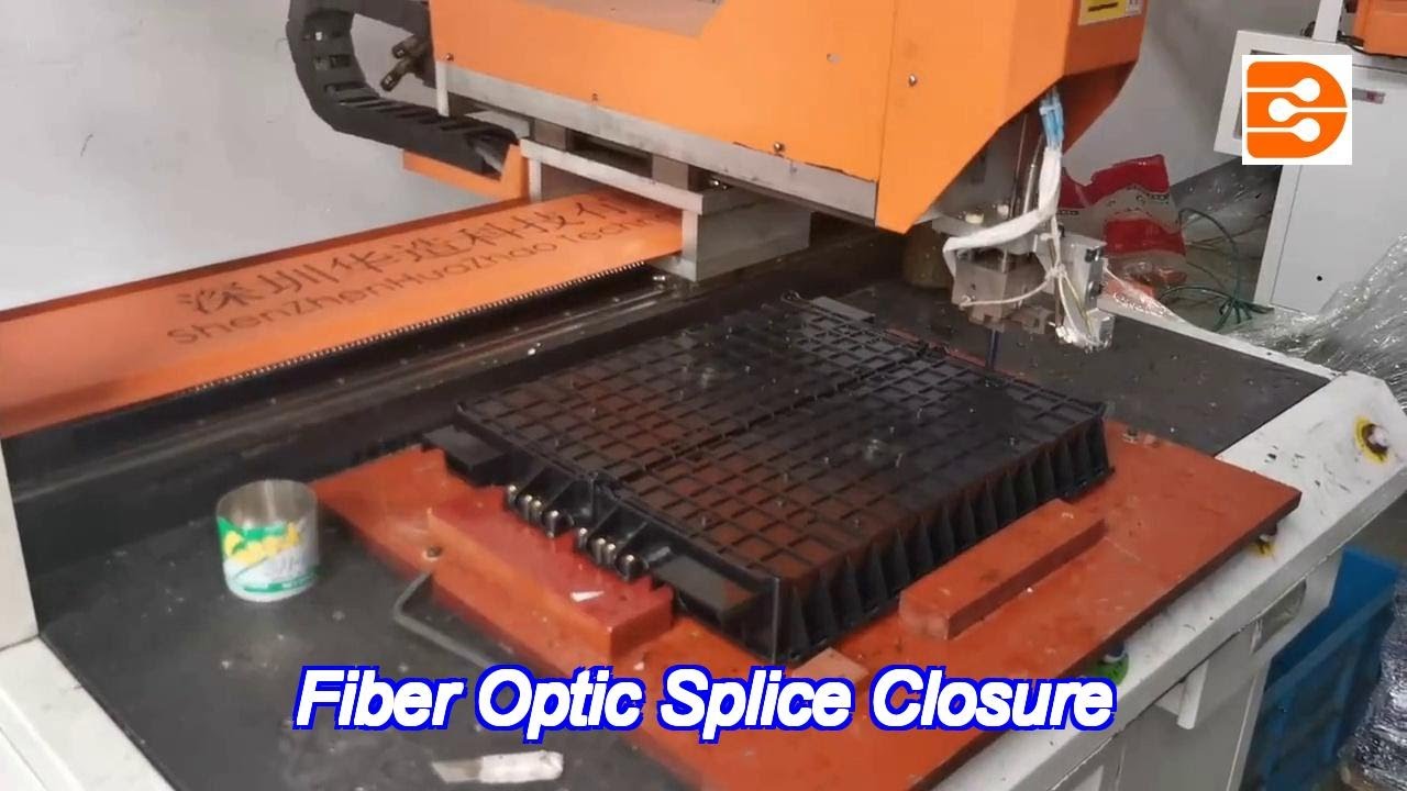 wall mounting 144f fiber optic splice closure pp pc plastic with high strength