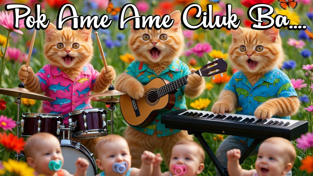 KUMPULAN LAGU ANAK BALITA VIRAL TERBARU💗 FULL ALBUM POPULER POK AME CILUKBA KRING KRING ADA SEPEDA💗