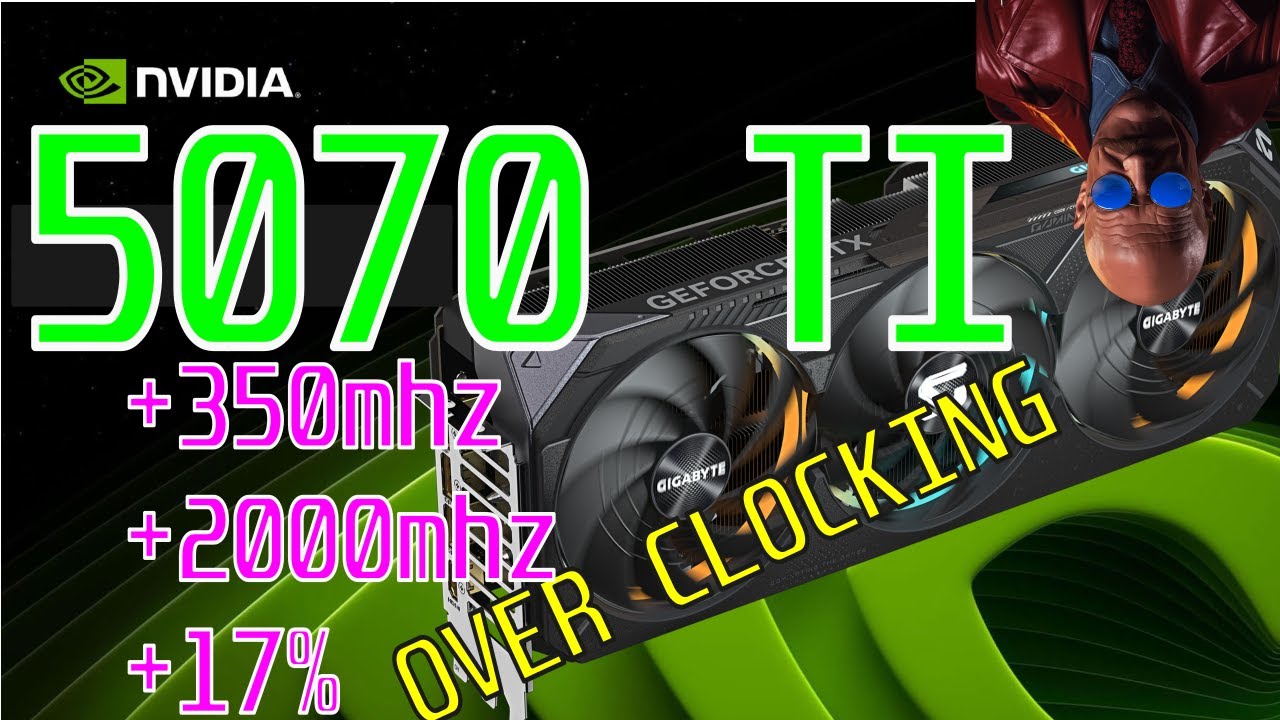RTX 5070 TI OVERCLOCK UnderVolt +17%