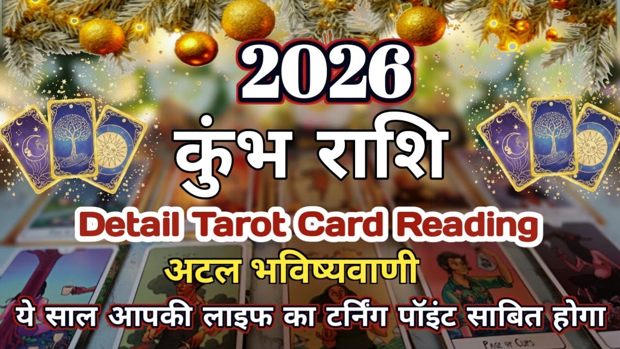 #Aquarius #कुंभ Yearly Prediction Tarot Reading #tarotplanet #TarotYearlyPrediction #kumbhrashi2026