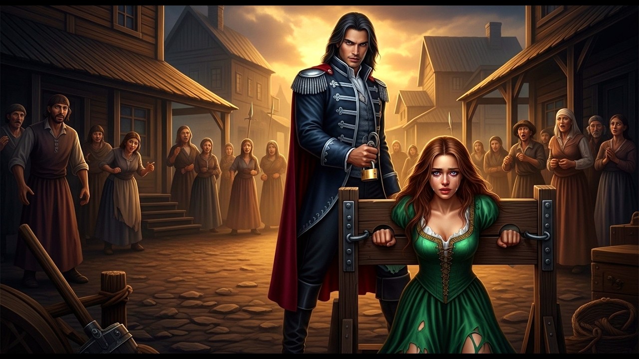 The Villagers Jeered as She Was Locked in the Stocks—The Alpha King Broke the Lock Himself. 