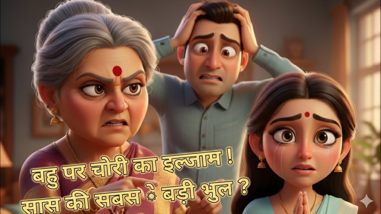 बहु पर चोरी का इल्जाम !सास की सबस े बड़ी भुल ?