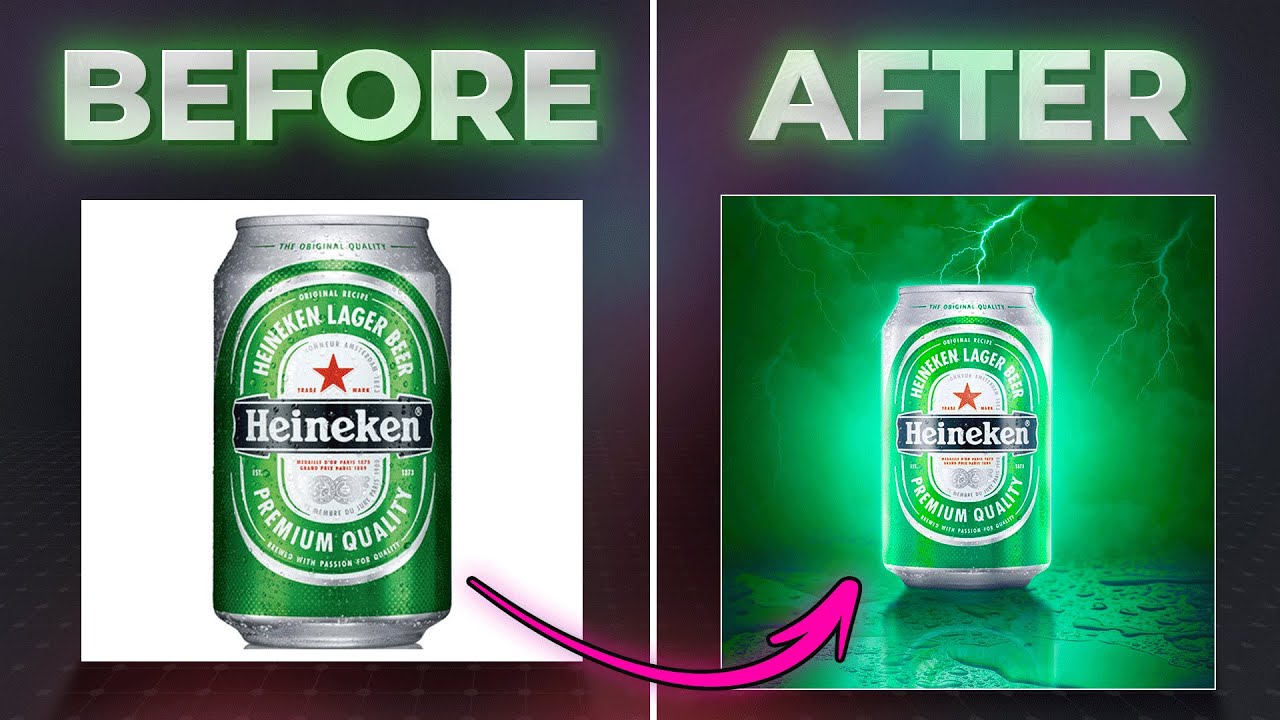 PRODUCT MANIPULATION for Ad Design | Full Photoshop tutorial in Hindi