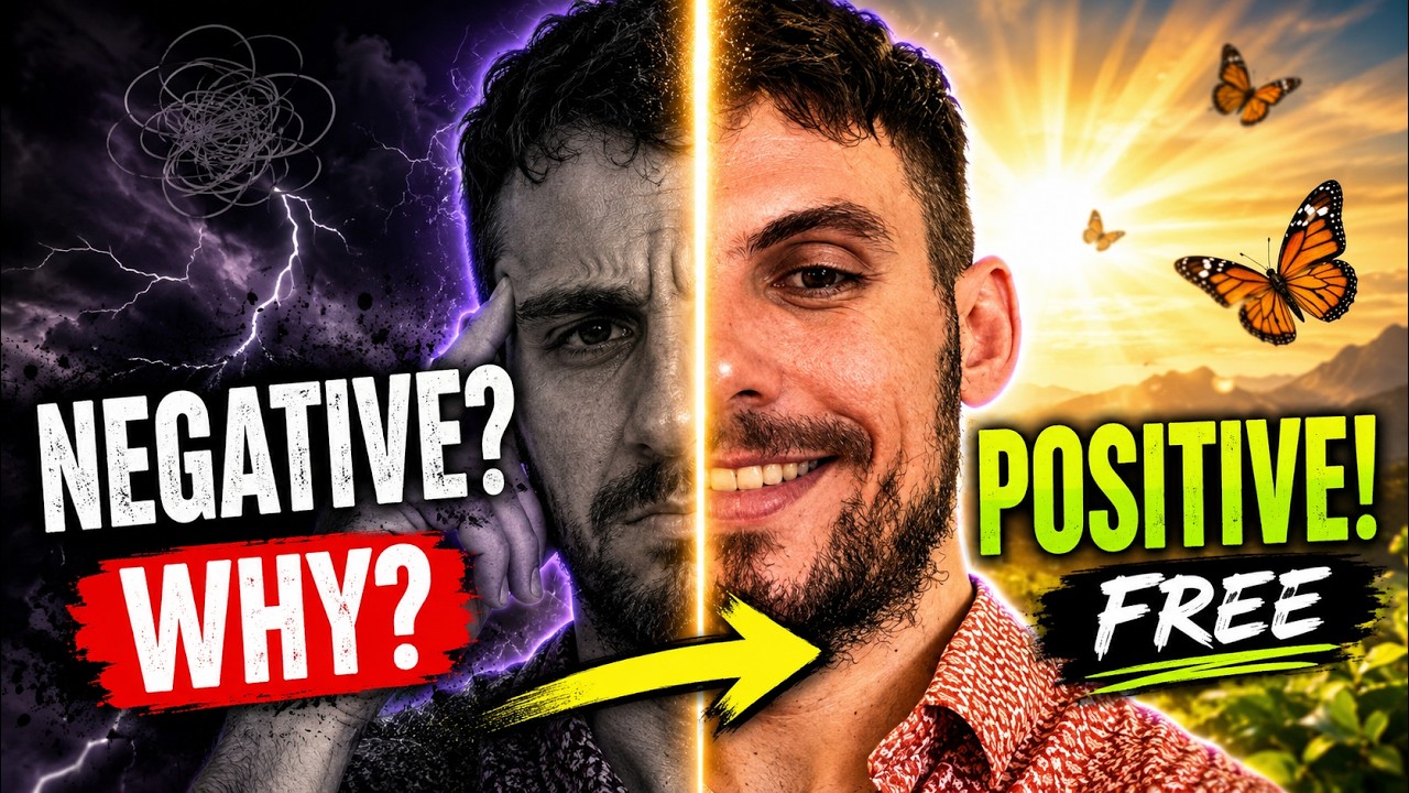 Positive Thinking Doesn't Work, Unless You Do This First | First Steps For Rewiring a Negative Brain