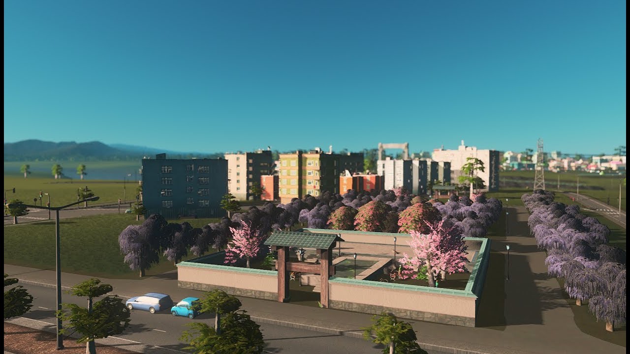 Cities Skylines Ep 13 :: Staring Downtown and Japanese Park :: The Trunkleton