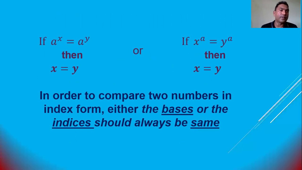 Mathematics G9 Indices Part 2