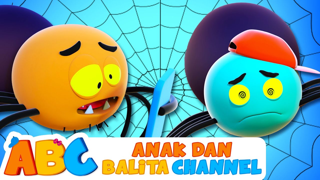 Lagu Anak Anak | Laba-laba Yang Lucu | Lagu Anak & Lagu Bayi | ABC Bahasa