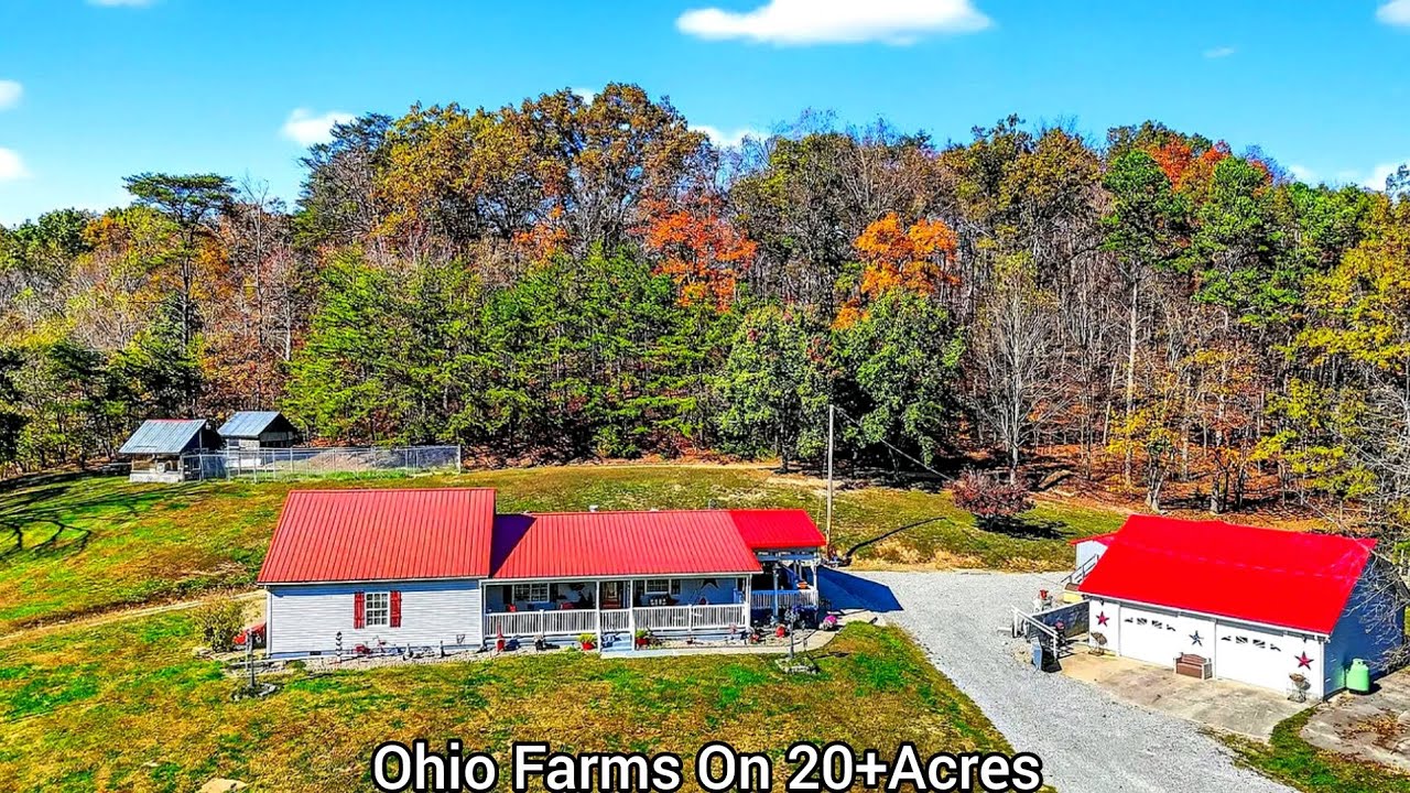 Фермы в Огайо площадью более 20 акров | Недвижимость в Огайо | Мини-фермы на продажу | Старинные ...