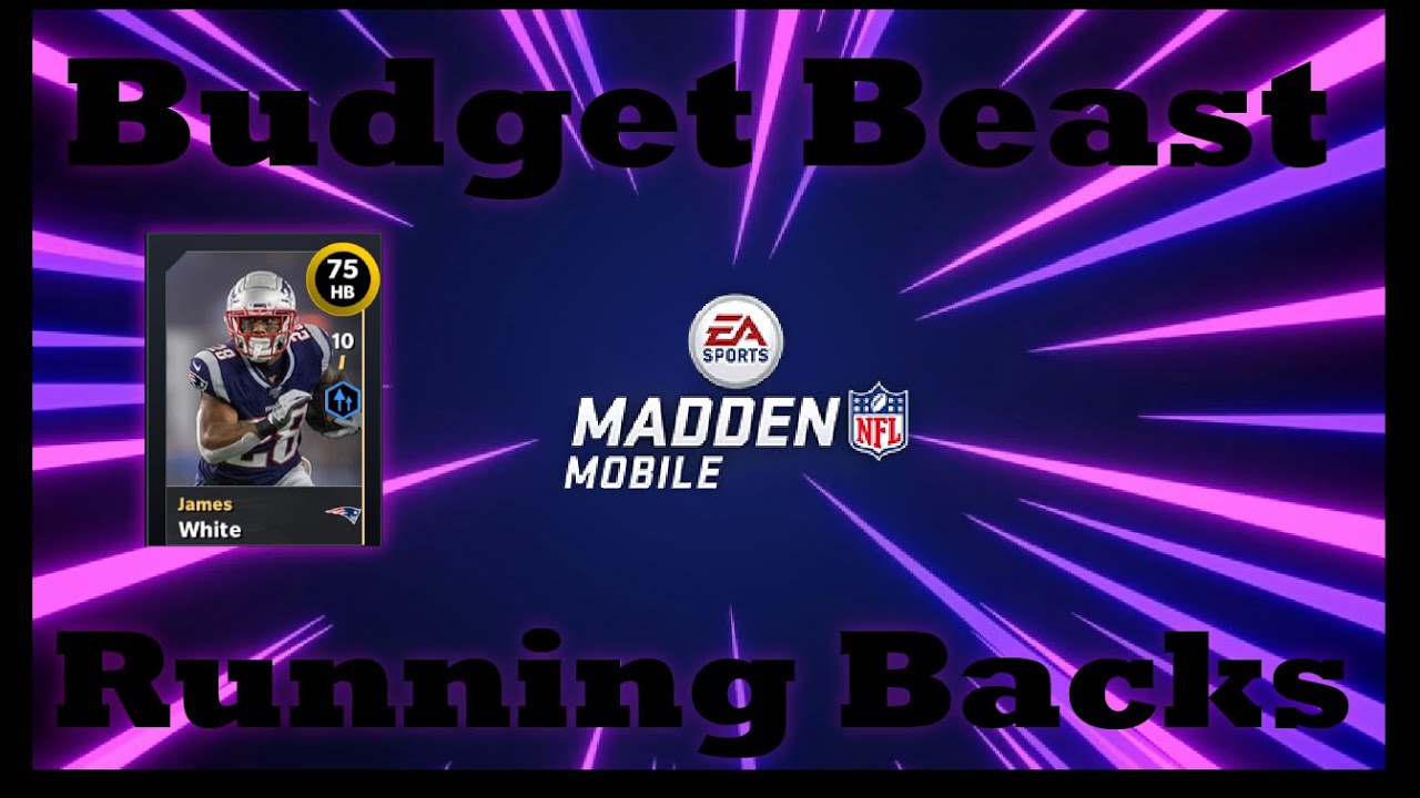 Budget Beast Running Backs! Madden Mobile 21