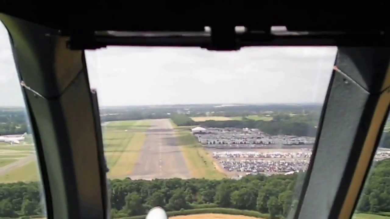RAF VC10 XR808 last landing at Bruntingthorpe