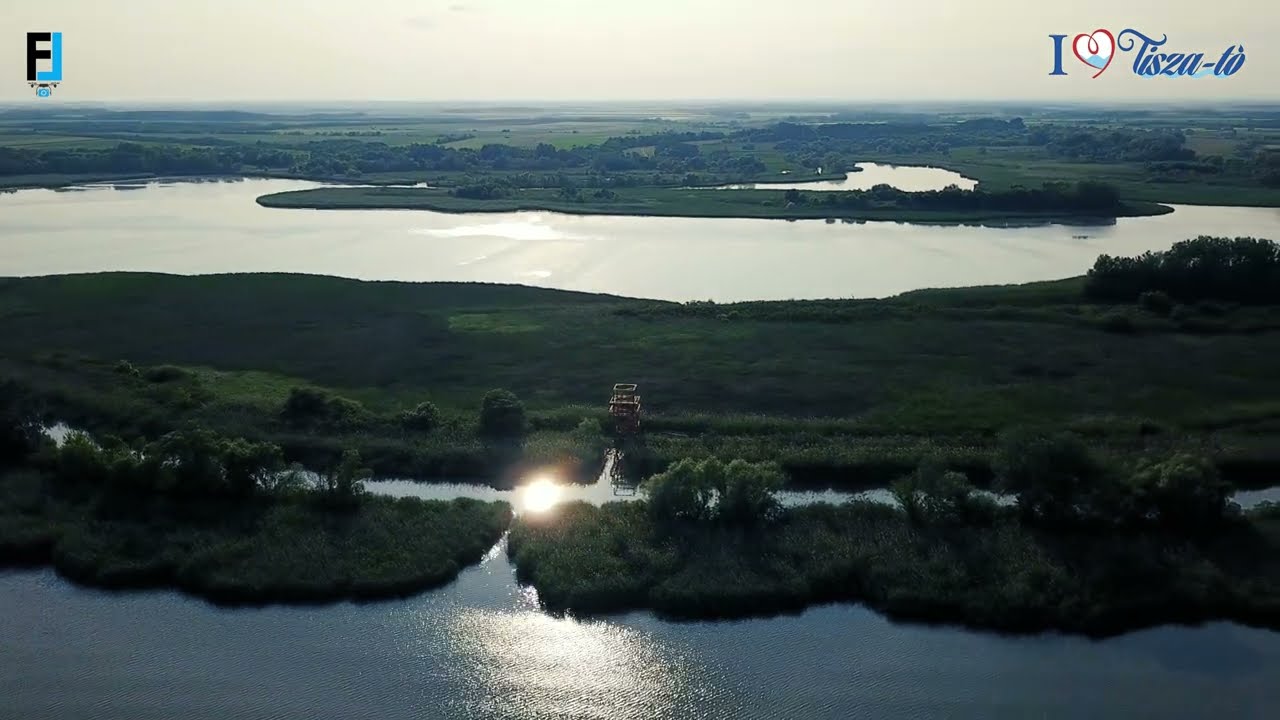 A Tisza-tó legújabb, kétszintes kilátója. 2023