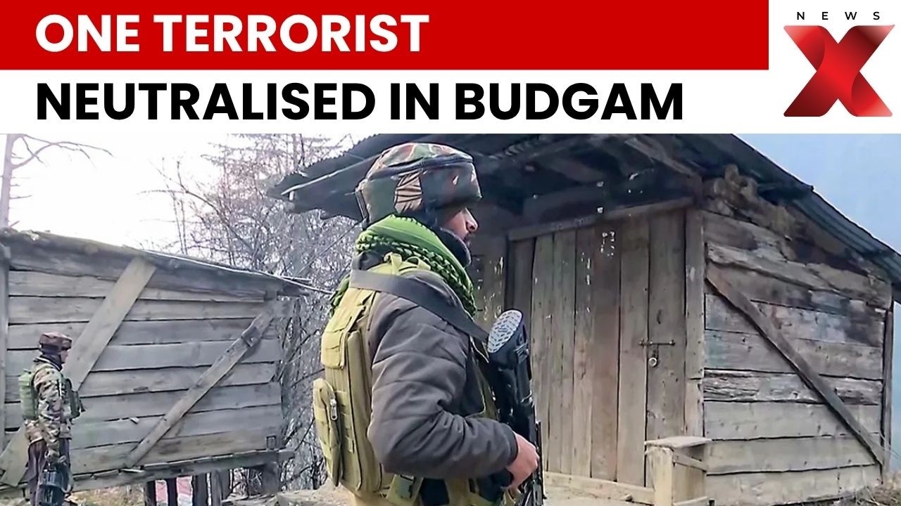 Budgam Terror Encounter: One Terrorist Neutralised In Ashdar Galli Gunfight | NewsX