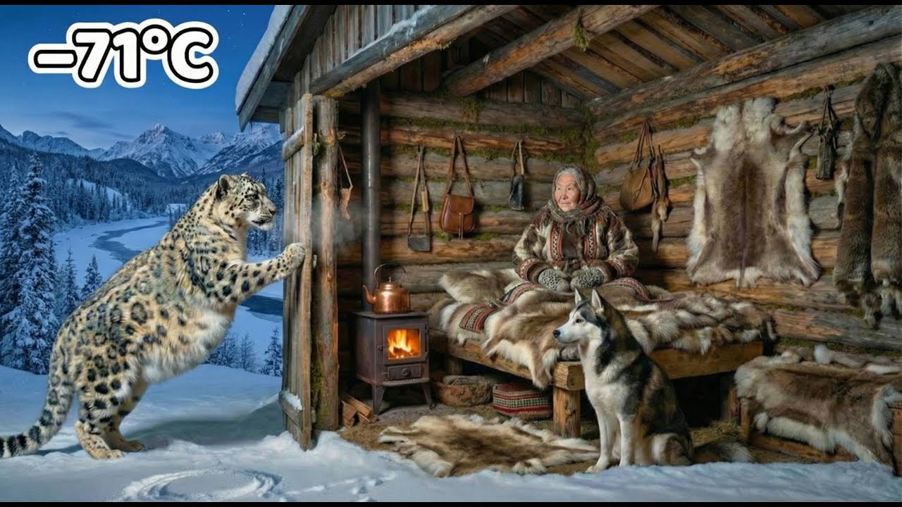 Я спас беременную снежную барсуху при –71°C ❄️ | Чудесное рождение, которое