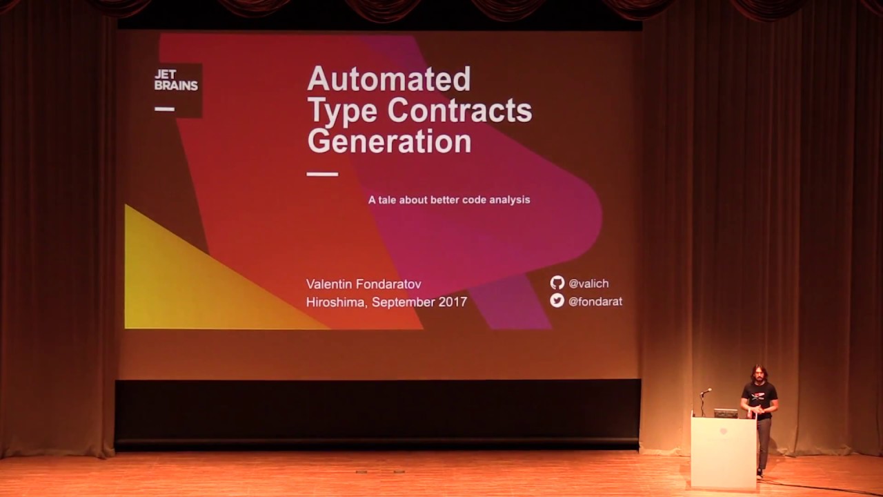 [EN] Automated Type Contracts Generation for Ruby / Valentin Fondaratov @rubymine