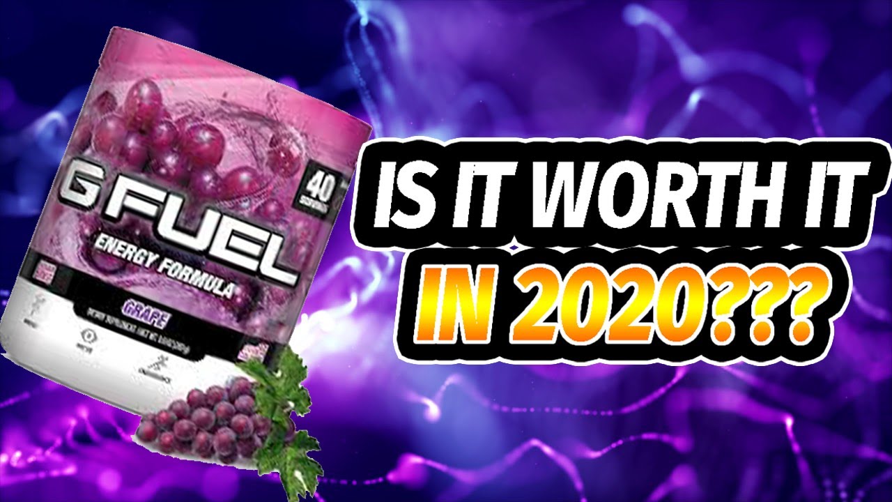 DOES THE GRAPE GFUEL FLAVOR TASTE ANY GOOD??? | GFUEL REVIEW AND TASTE TEST!!!