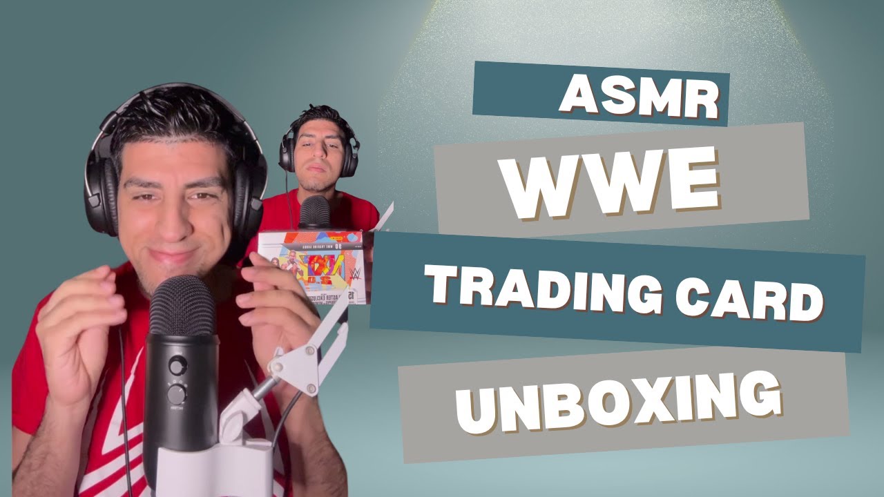 ASMR | WWE TRADING CARD UNBOXING