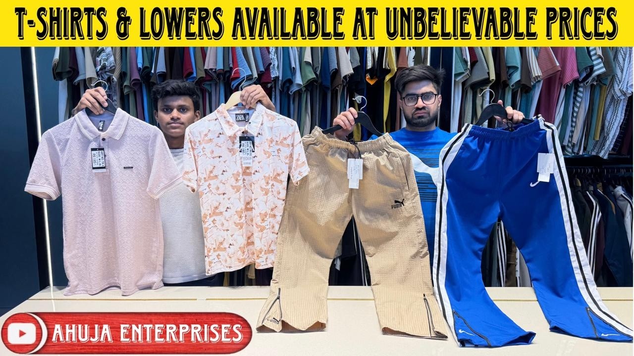 T-shirt And Lowers Direct From Most Trusted Manufacturer Of Ludhiana / Ahuja Enterprises