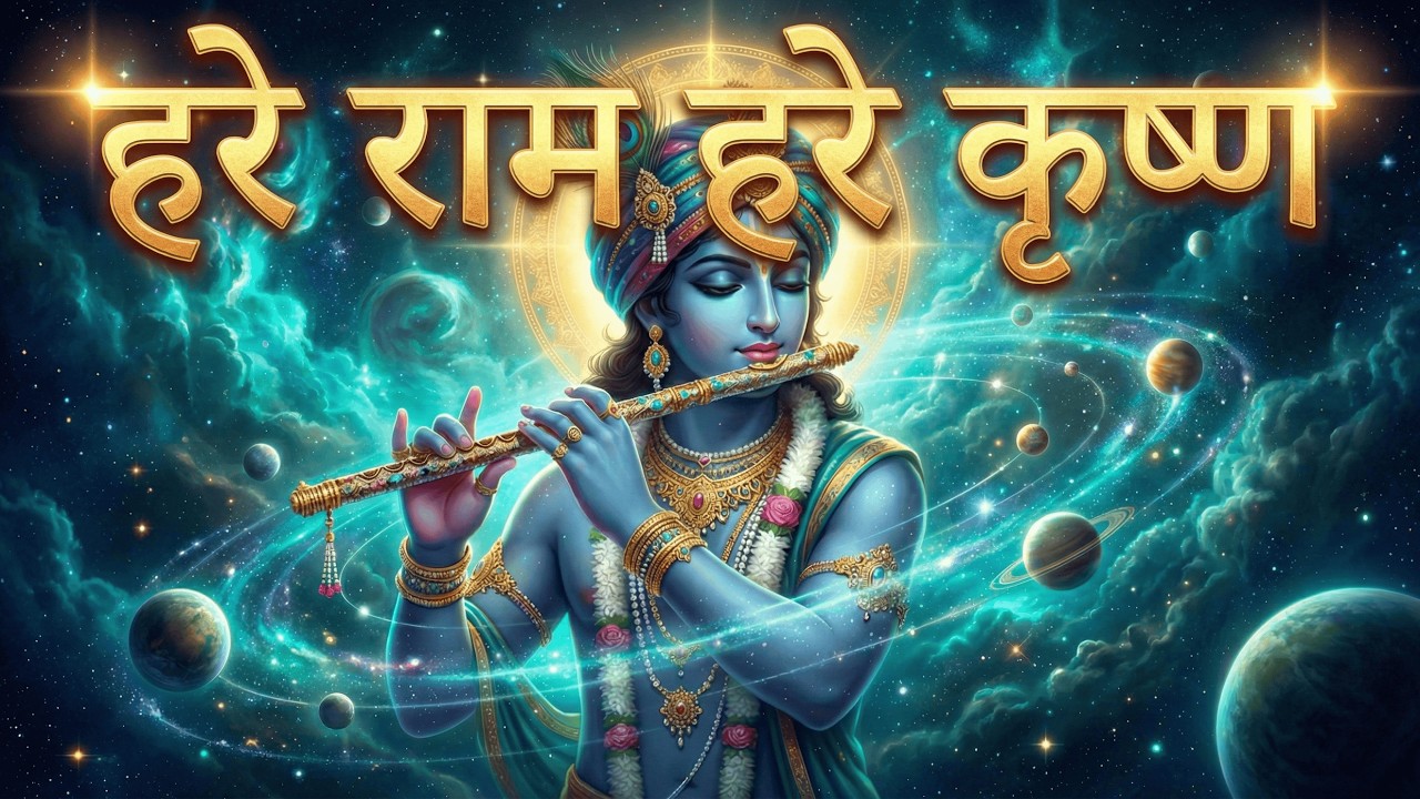 Hare Rama Hare Krishna | हरे राम हरे कृष्ण | Mantra  for Meditation, Peace & Positive Energy