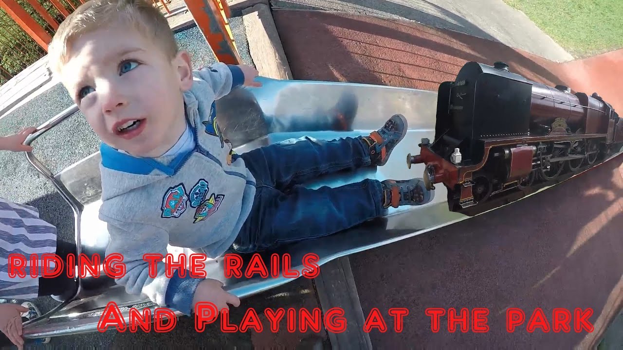 Dexter's Adventure - Riding The Rails And Play Ground Adventure With The Family