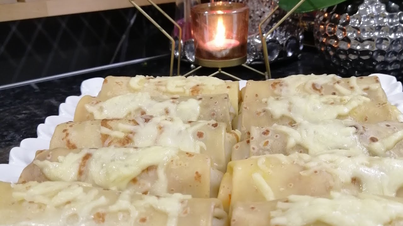 crêpes salée au poulet