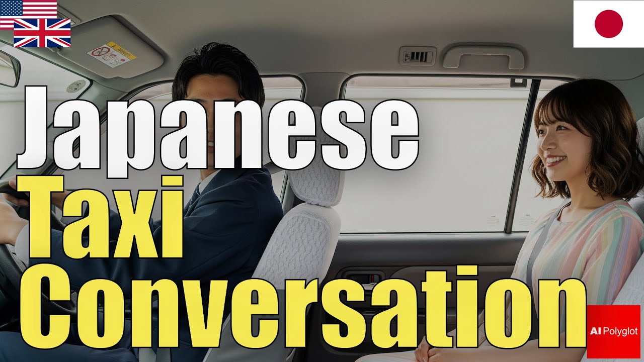 Japanese Taxi Conversation | Passive listening | Must-Know
