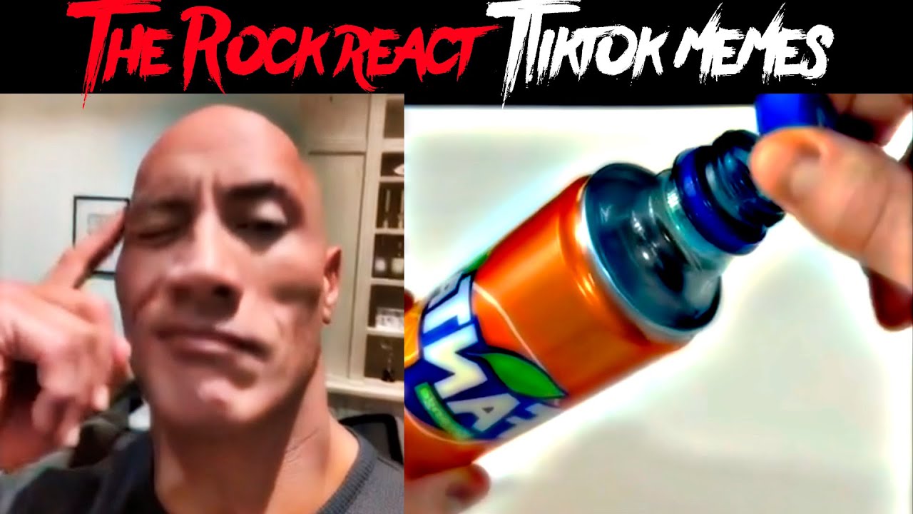 The Rock reacts Tiktok Memes | Memes