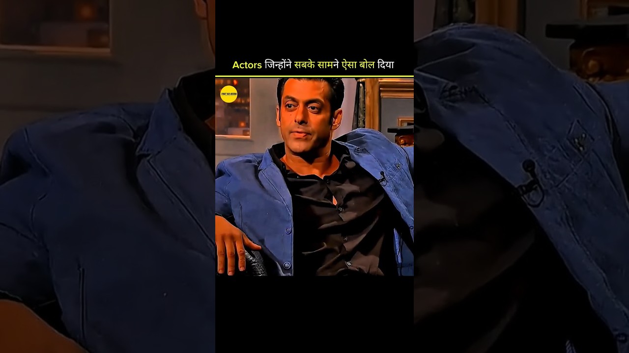 Salman Khan Asked The Wrong Question 😱 #bollywood
