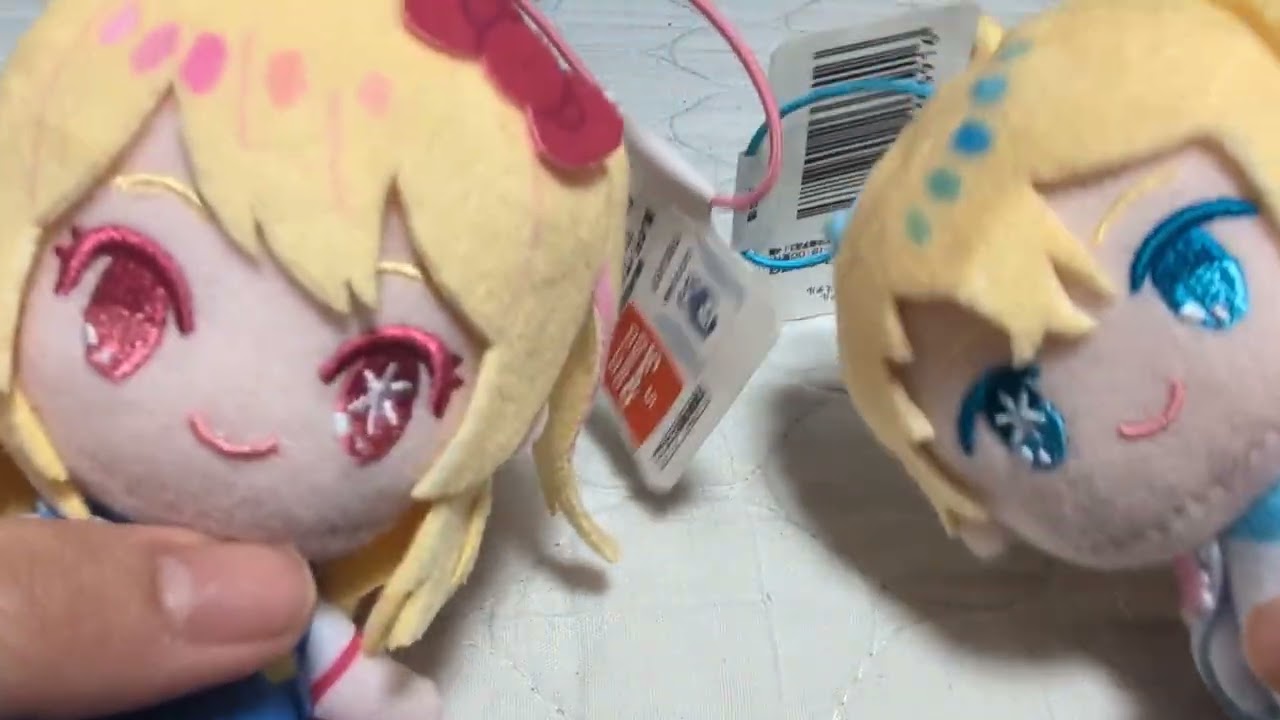 吉祥寺のブックオフでぬいぐるみを２個買った。みんなー動画みてみて〜💖