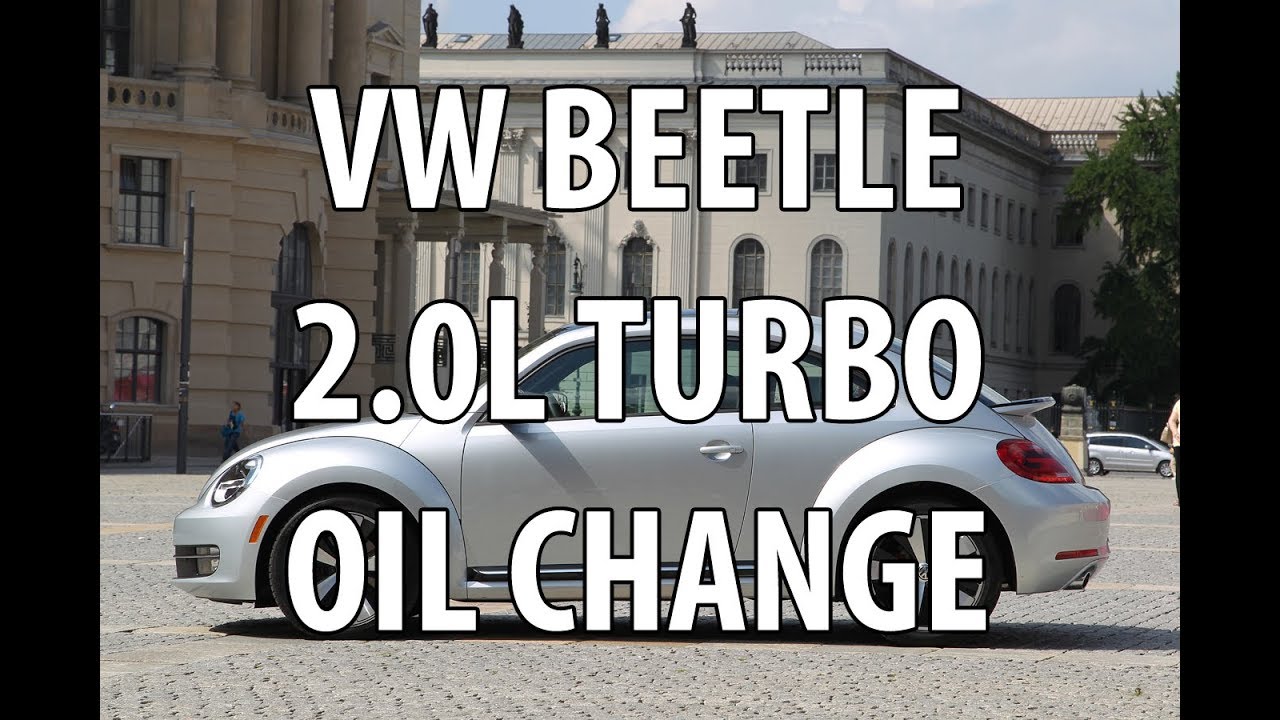 VW/Volkswagen Beetle 2.0T/1.8T Turbo TSI DIY Engine Oil Change / Reset Service Light